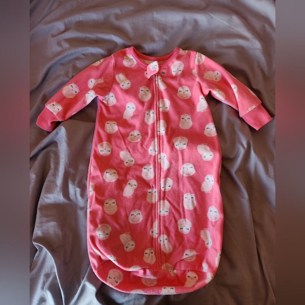 Carter's Just One You® Baby Girls' Owl Sleepbag - Pink/White 0-9M